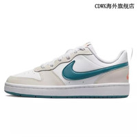 NIKECourt Borough Low 2 白橙板鞋 BQ5448-119 BQ5448-017 白蓝 42.5