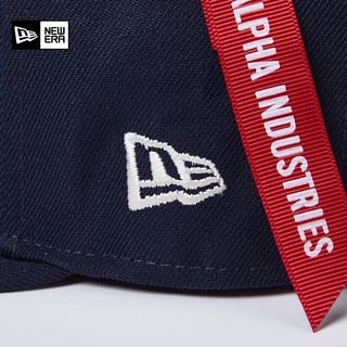 NEW ERA  x Alpha Industries x MLB联名棒球帽MLB时尚休闲平檐帽 60312250-藏青色 712