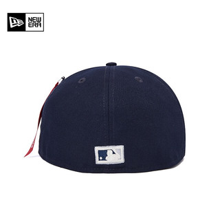 NEW ERA  x Alpha Industries x MLB联名棒球帽MLB时尚休闲平檐帽 60312250-藏青色 712