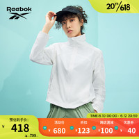 Reebok锐步官方防晒衣女23春夏新款梭织外套夹克户外23RCS104W 23RCS104W100 A/S