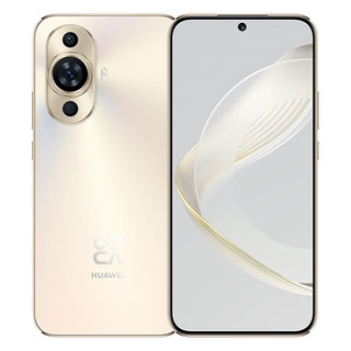 HUAWEI* nova 11 前置6000万超广角人像 6.88毫米超薄臻彩直屏 128GB 晨曦金 华为鸿蒙智能手机