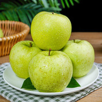 香二嫂青苹果水果新鲜应季孕妇吃的带皮酸甜苹果脆甜青丑萍果青苹果 5斤