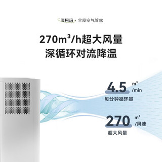 澳柯玛（AUCMA）移动空调便携家用厨房卫浴冷暖一体机可移动除湿免安装无外机小空调 40款2匹冷暖