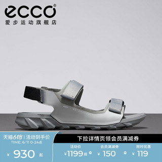ECCO爱步沙滩鞋男女同款 轮胎底机能风运动凉鞋 驱动凉鞋824754