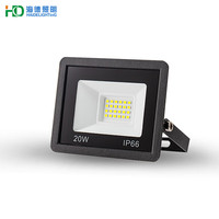海德照明 HAIDE LIGHTING led投光灯 户外庭院灯IP66防水投射灯天棚灯探照户外灯 20W 白光
