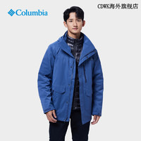 哥伦比亚（Columbia）户外男子热能防水冲锋衣可拆卸内胆三合一羽绒服XE9454 478 S_(170/92A)