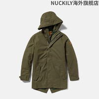 Timberland男三合一户外冲锋防水外套可拆卸棉服A2EYZ A2EYZA58/军绿色 XS