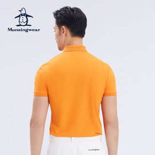 万星威（Munsingwear）高尔夫男士23春夏新款翻领运动修身短袖速干防晒polo衫 A630 LLL