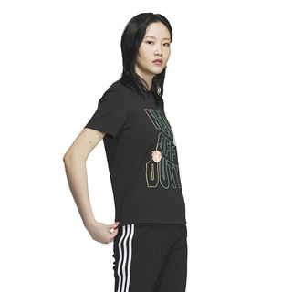 adidas 阿迪达斯 女子 运动休闲系列W FILLIN TEE运动 短T恤IA6716 A/XS码