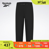 Reebok 锐步 官方2023夏季男子经典运动休闲防晒梭织长裤23RCS623M 23RCS623M001 A/L