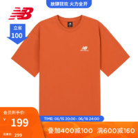 NEW BALANCE NB官方23新款男款舒适透气运动休闲圆领短袖T恤 SPO AMT32363 M