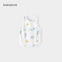 babylove婴儿肚兜夏季宝宝护肚子神器纯棉新生儿裹肚围睡觉防着凉