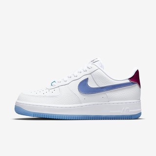 NIKE 耐克 Air Force 1白蓝变色龙热感应空军一号板鞋女DA8301-101