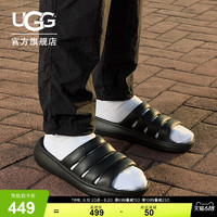 UGG2023夏季男士舒适休闲时尚平底可拆卸式弹力束带凉鞋 1132150