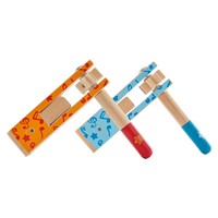 Hape 早旋律摇摇响1-3岁婴幼儿童益智玩具早教木制音律宝宝男女孩