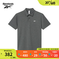 Reebok锐步官方23夏季男子经典时尚运动休闲针织短袖Polo23RMS4 23RMS417MGL1 A/L