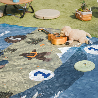 Naturehike 挪客超声波野餐垫户外露营帐篷地垫公园春游地毯防潮垫