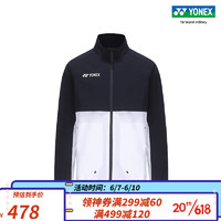 YONEX/尤尼克斯 50132EX 2023SS大赛系列 男款 羽毛球服 运动上衣yy 藏青色 L