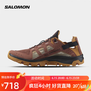 salomon 萨洛蒙 女款 户外运动休闲轻量抓地涉水溯溪运动鞋 TECHAMPHIBIAN 5 黄色 471170 UK3.5 (36)