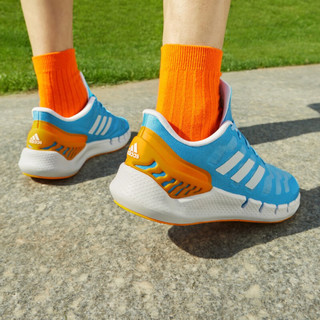 adidas「CLIMACOOL VENTANIA清风鞋」阿迪达斯官方男女网面运动鞋 蓝色/白色/橘色 42.5(265mm)