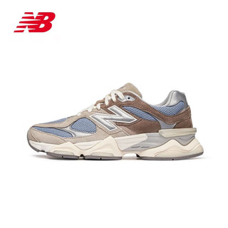 NEW BALANCE23年男女鞋9060系列千禧小象蹄复古透气老爹鞋U9060MUS浅卡其灰蓝