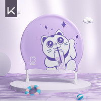 Keep儿童泳帽女男童硅胶防水不勒头可爱游泳帽 福气猫系列