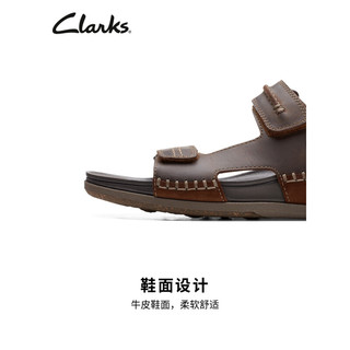 Clarks 其乐 自然系列 男士魔术贴凉鞋 261723317