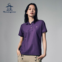 万星威（Munsingwear）高尔夫23新品夏季女装休闲运动短袖翻领Polo衫短袖日本制 PP00 LLL