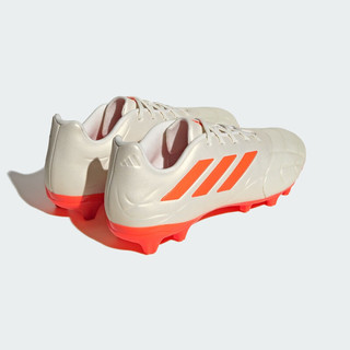 adidas阿迪达斯COPA PURE.3 MG男女软/硬人造草坪足球鞋GY9056 米白色/橙色 45(280mm)