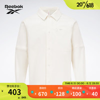 Reebok锐步官方2023夏季男子运动休闲时尚梭织长袖衬衣23RCS803M 23RCS803MGW1 A/L