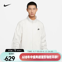 耐克（NIKE）男子全长拉链开襟梭织夹克 CLUB+ DX0673-030 S