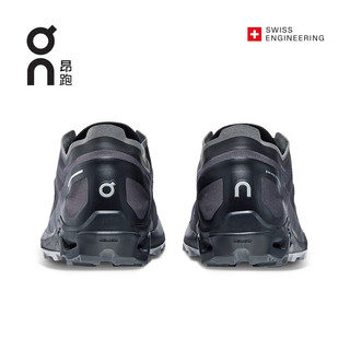 On昂跑2023春夏新品男款新一代轻量越野跑鞋Cloudventure Peak 3 Black/Glacier 黑色/冰川灰 45 US(M11)