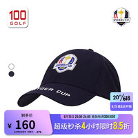 RYDER CUP莱德杯高尔夫球帽男23夏季新品时尚轻薄网眼快干运动遮阳帽男 藏蓝 均码
