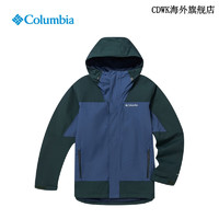 哥伦比亚（Columbia）户外秋冬男防水防风冲锋衣抓绒三合一外套WE5049 478 S_(170/92A)