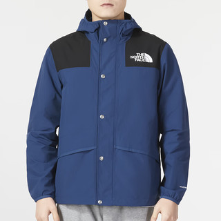 北面（The North Face）冲锋衣男2023夏季新款户外登山服透防水防风透气连帽夹克外套5JYN 5JYNMPF S