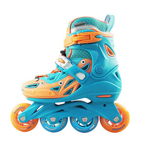 乐秀（ROADSHOW）乐秀儿童轮滑鞋初学者男女童溜冰鞋专业旱冰鞋套装c130滑冰鞋 蓝色护具套装 S小码(28-31适合3-7岁)