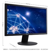 acer 宏碁 19.5英寸商用/办公可壁挂小尺寸VGA/HDMI双接口显示器E200Q bi