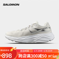 萨洛蒙（Salomon）女款 户外运动休闲轻量舒适缓震平稳路跑跑步鞋 AERO GLIDE 香草色 472111 UK5.5(38 2/3)