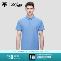 DESCENTE迪桑特 DUALIS系列 男子 短袖POLO衫 D3231DPS82 DB-DB 2XL(185/104A)