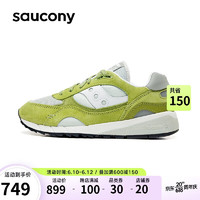 Saucony索康尼SHADOW 6000休闲鞋男女经典复古鞋情侣时尚运动鞋绿白43