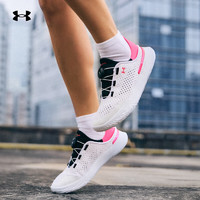 安德玛（UNDERARMOUR）Flow SlipSpeed'随变鞋'可踩跟BOA旋钮系带男女同款运动鞋3027049 白色104 37.5