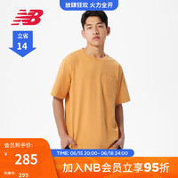 NEW BALANCE NB官方23新款男女同款夏季运动休闲透气短袖T恤 LOR 5ED26211 XS