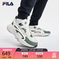 FILA 斐乐 官方MARS 1S男鞋复古运动鞋2023夏季轻便回弹跑步鞋