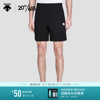 DESCENTE迪桑特 TRAINING系列 男子梭织短裤 D3231THP56 BK-黑色 2XL(185/92A)