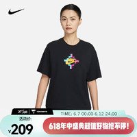 耐克（NIKE）女子宽松T恤 SPORTSWEAR FB8210-010 L