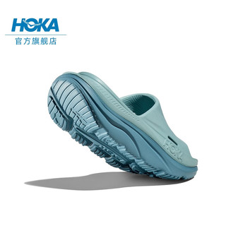 HOKA ONE ONE男女鞋奥拉舒缓拖鞋3 ORA Recovery Slide 3轻盈舒适 云雾蓝/石蓝色 41.5/260mm