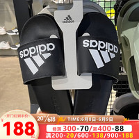 阿迪达斯 （adidas）男鞋女鞋2023夏季户外运动鞋沙滩鞋舒适透气休闲拖鞋 GY1945 36.5