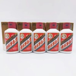 MOUTAI 茅台 53度贵州茅台小可爱礼盒装100ml*5瓶 送手提袋