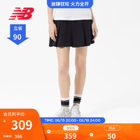 NEW BALANCE NB官方23新款女款运动休闲百搭纯色半身裙裤 BK 5VD24282 XL