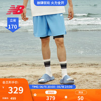 NEW BALANCE NB官方23新款男女同款舒适百搭透气休闲跑步运动短裤 LBL 5VD24511 2XL